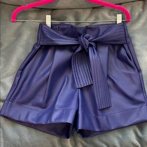 Marie Oliver High Waist Purple Shorts